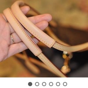 Vachetta strap protectors for neverfull